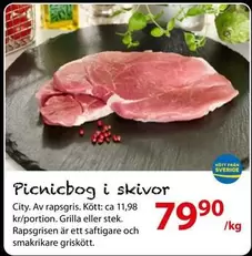 Picnicbog i skivor
