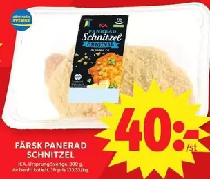 FÄRSK PANERAD SCHNITZEL