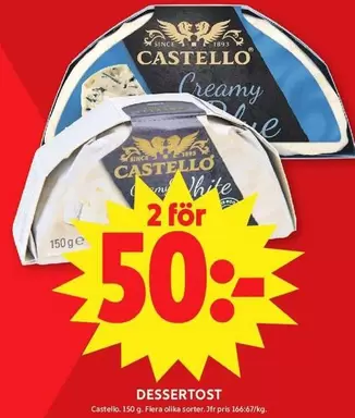 Castello - Dessertost