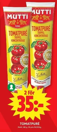 Mutti - TOMATPURÉ