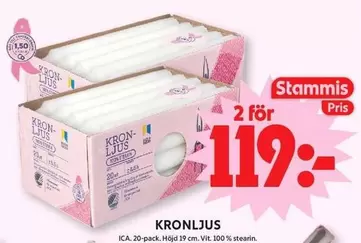 Kronljus - KRONLJUST