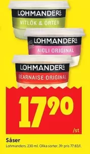 Lohmanders - Sås