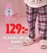 Mywear - FLANELLBYXA BARN Stl 86/92-146/152