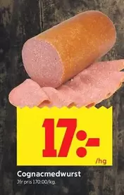 Cognacmedwurst