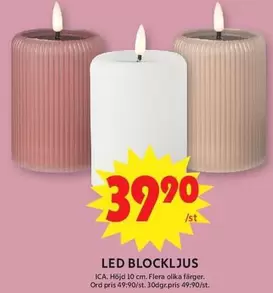 LED BLOCKLJUS