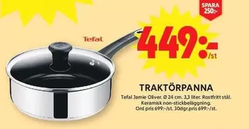 Tefal - TRAKTÖRPANNA