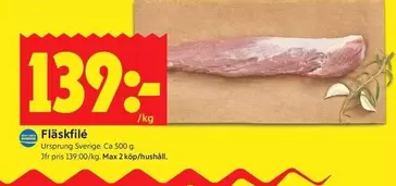 Fläskfilé