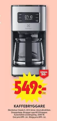 Electrolux - KAFFEBryggare
