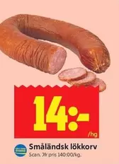 Scan - Småländsk lökkorv