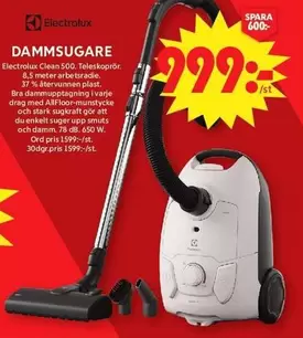 Electrolux - DAMMSUGARE Clean 500