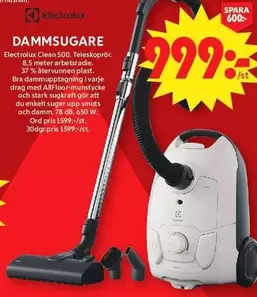 Electrolux - DAMMSUGARE Clean 500