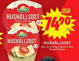 Arla - HUSHÅLLSOST