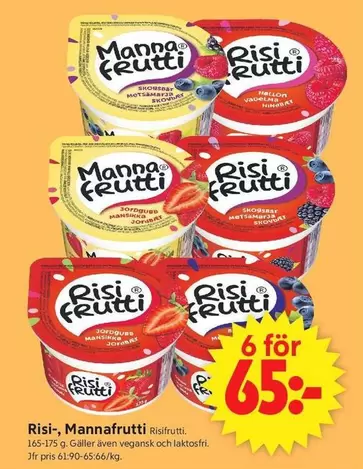 Risifrutti - Risi Frutti, MannaFrutti