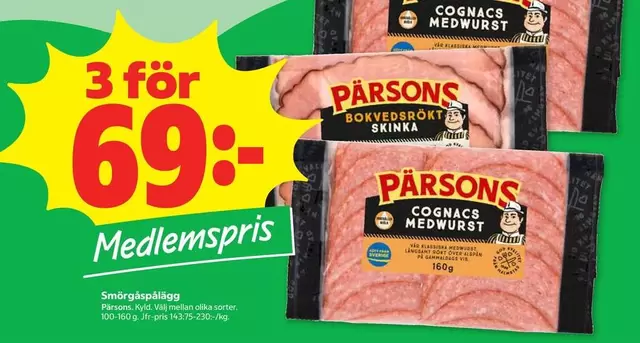 Pärsons - Cognacs Medwurst