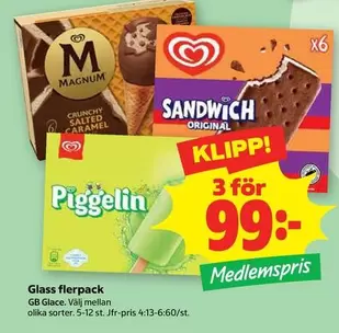 GB Glace - Glass flerpack