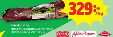 Naturkött - Färsk oxfilé