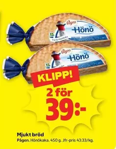 Pågen - Mjukt bröd