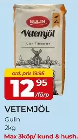Vetemjöl
