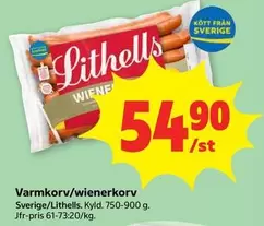 Lithells - Varmkorv/wienerkorv