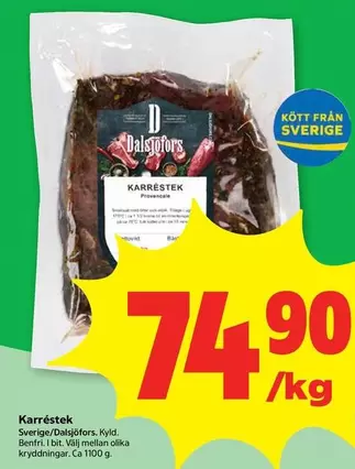Karréstek