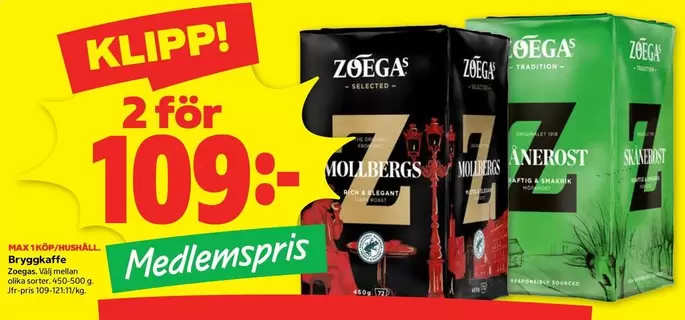 Zoegas - Bryggkaffe