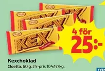 Cloetta - Kexchoklad