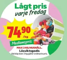 Lösviktsgodis