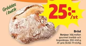 Bonjour - Bröd