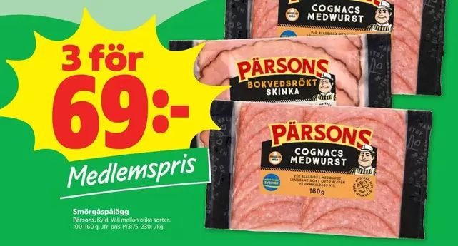 Pärsons - Cognacsmedwurst
