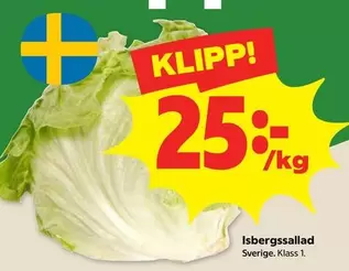 Isbergssallad