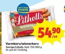 Lithells - Varmkorv/wienerkorv