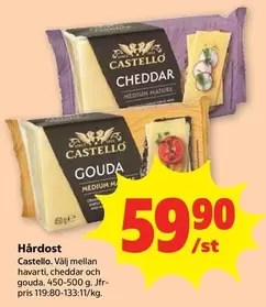 Castello - Cheddar / Gouda