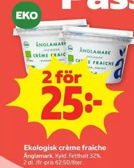 Änglamark - Ekologisk crème fraîche