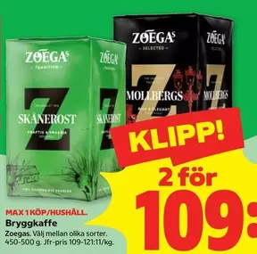 Zoegas - Bryggkaffe