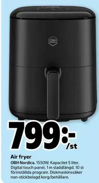 OBH Nordica - Air fryer