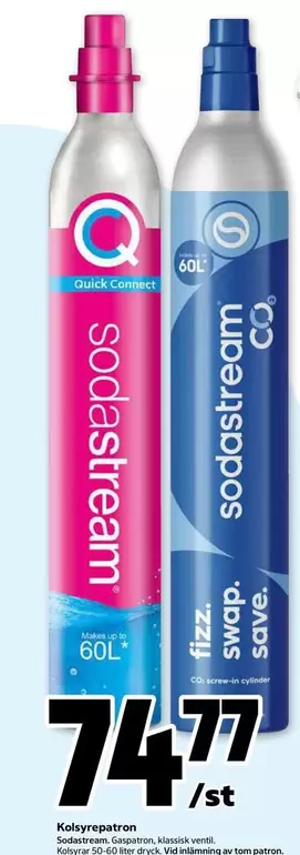 sodastream - CO2 cylinder