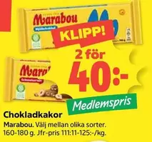 marabou - Chokladkakor