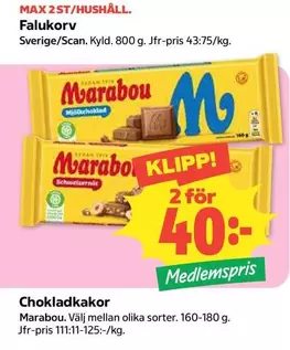 marabou - Falukorv