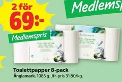 Änglamark - Toalettpapper 8-pack