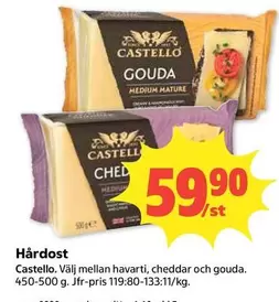 Castello - Hårdost