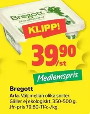 Bregott - Normal saltat