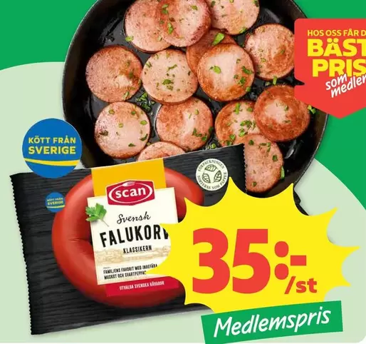 Scan - Svensk Falukorv Klassisk