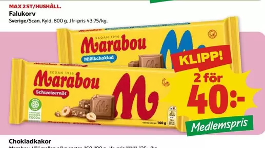 marabou - Marabou Mjölkchoklad / Schackrutor