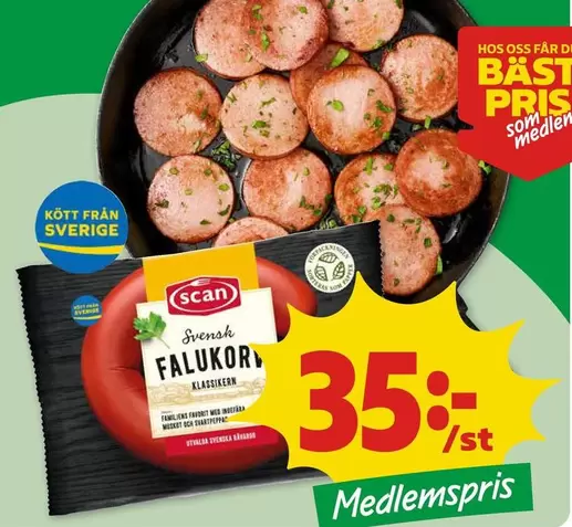 Scan - Svensk Falukorv