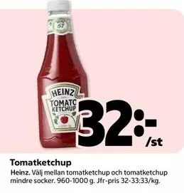 Heinz - Tomatketchup