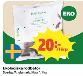 Änglamark - Ekologiska rödbetor