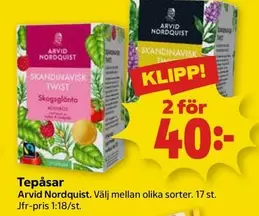Arvid Nordquist - Tepåsar
