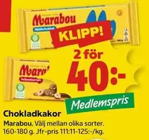marabou - Chokladkakor