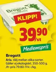 Bregott - Normalhaltad