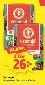 kungsörnen - Vetemjöl Kärnvete